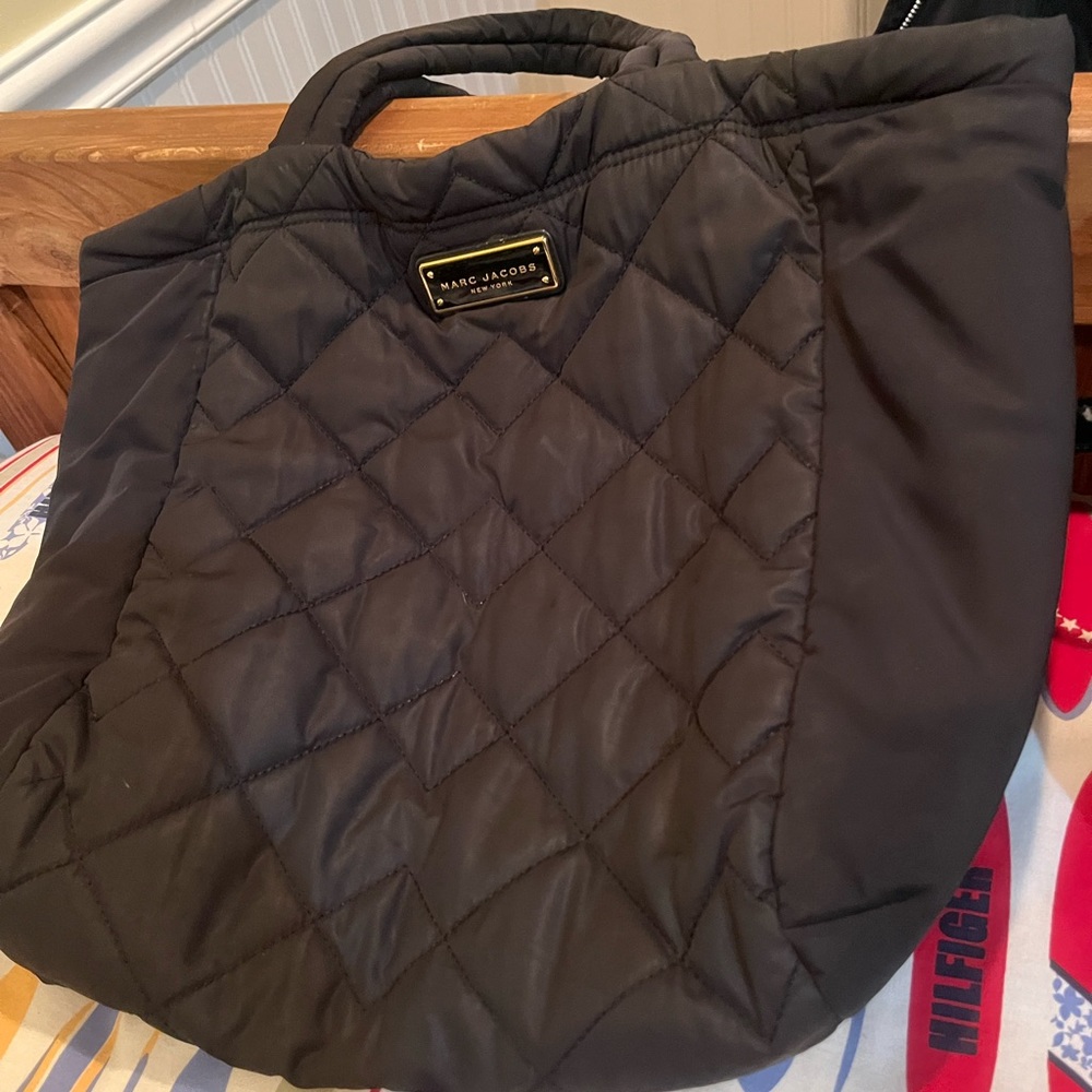 Black quilted Marc Jacob  tote.